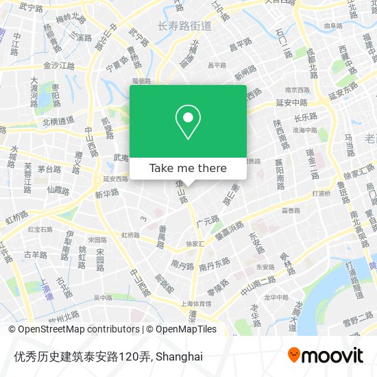 优秀历史建筑泰安路120弄 map