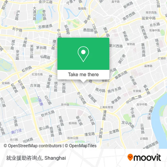 就业援助咨询点 map