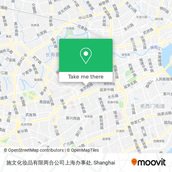 施文化妆品有限两合公司上海办事处 map
