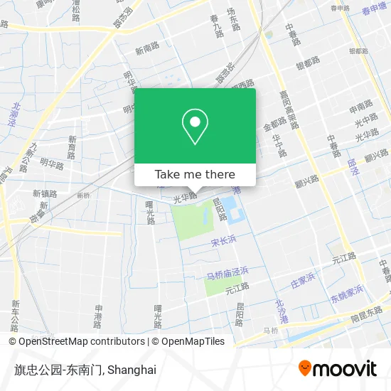 旗忠公园-东南门 map