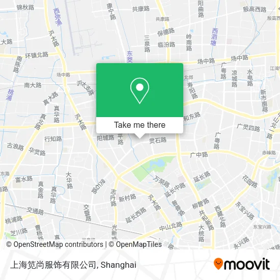 上海笕尚服饰有限公司 map