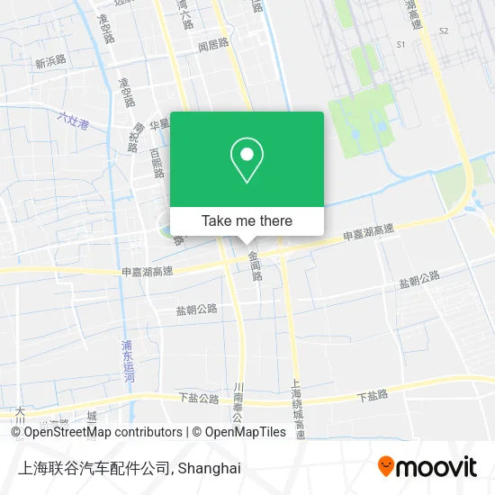 上海联谷汽车配件公司 map