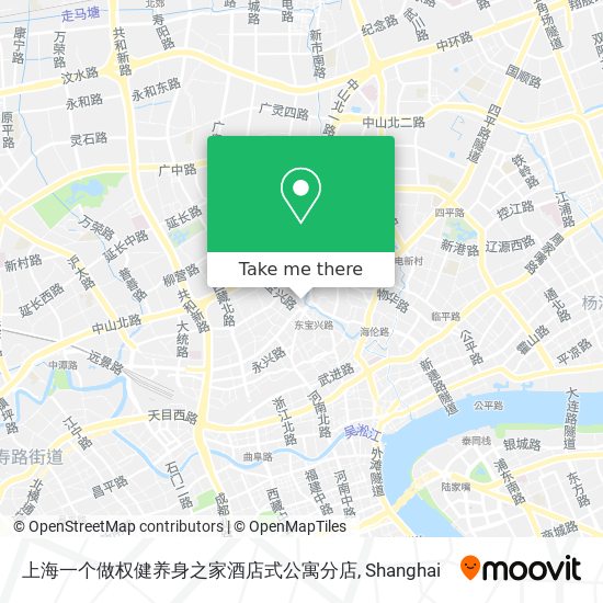 上海一个做权健养身之家酒店式公寓分店 map