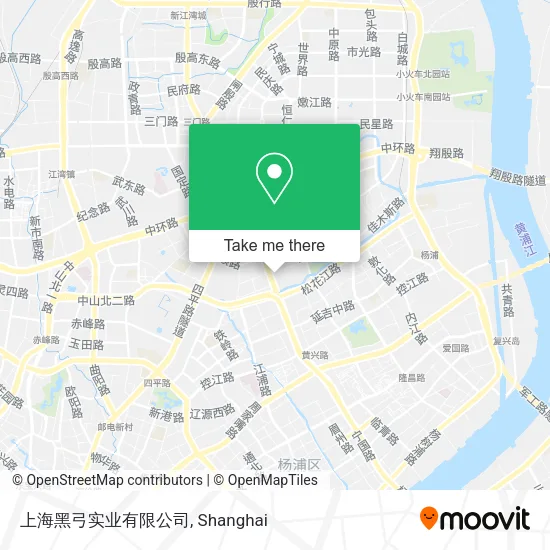 上海黑弓实业有限公司 map