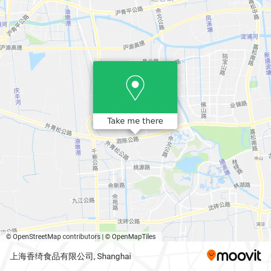 上海香绮食品有限公司 map
