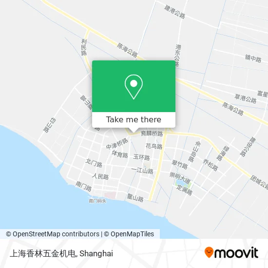 上海香林五金机电 map