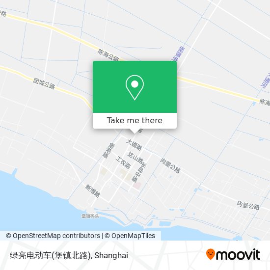 绿亮电动车(堡镇北路) map