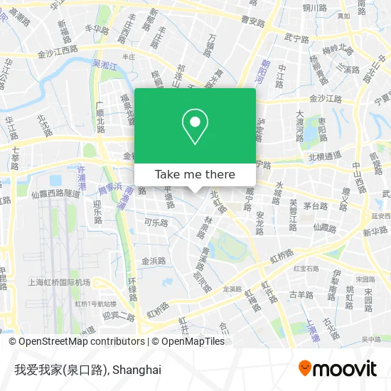 我爱我家(泉口路) map