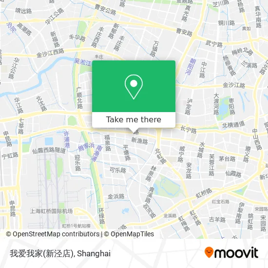 我爱我家(新泾店) map