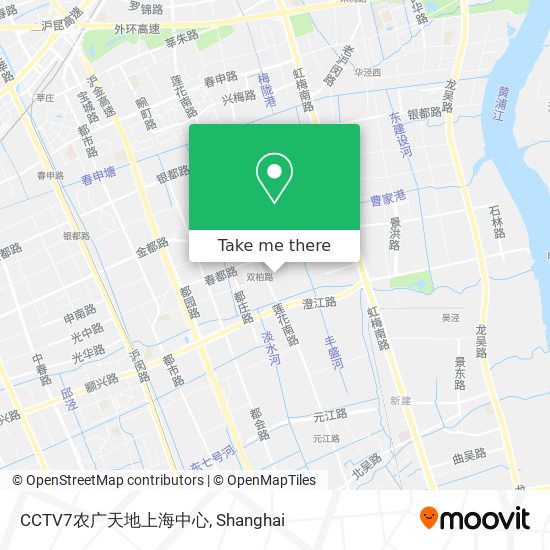 CCTV7农广天地上海中心 map