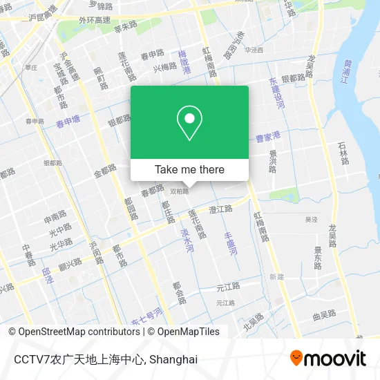 CCTV7农广天地上海中心 map