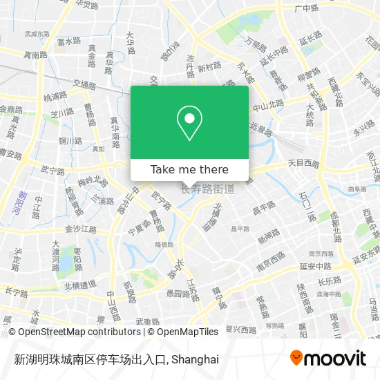 新湖明珠城南区停车场出入口 map
