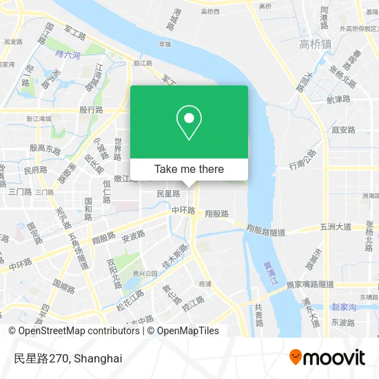民星路270 map