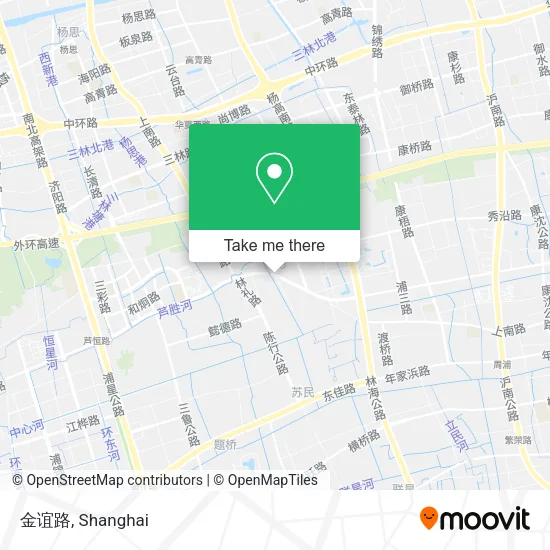 金谊路 map