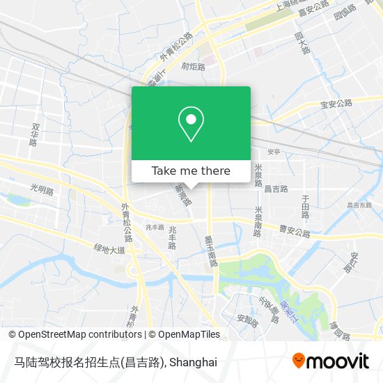 马陆驾校报名招生点(昌吉路) map