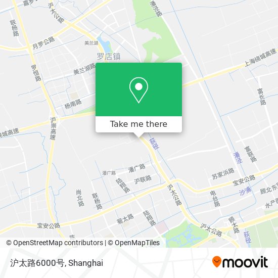 沪太路6000号 map
