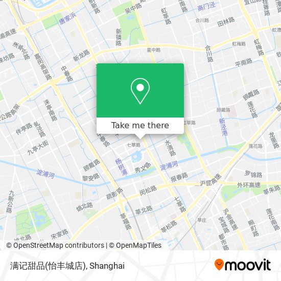 满记甜品(怡丰城店) map