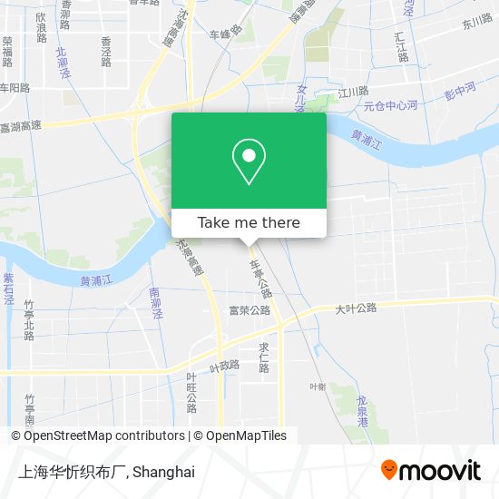 上海华忻织布厂 map