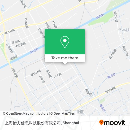 上海怡力信息科技股份有限公司 map