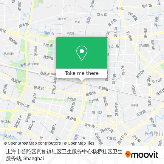 上海市普陀区真如镇社区卫生服务中心杨桥社区卫生服务站 map
