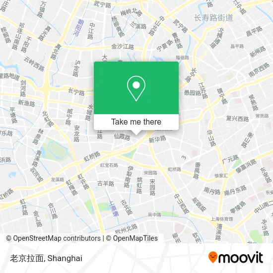 老京拉面 map