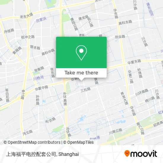 上海福平电控配套公司 map