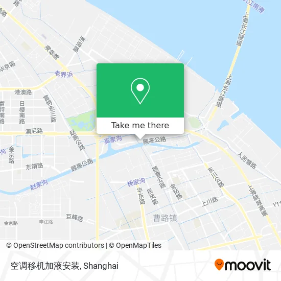 空调移机加液安装 map