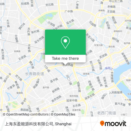 上海东盈能源科技有限公司 map