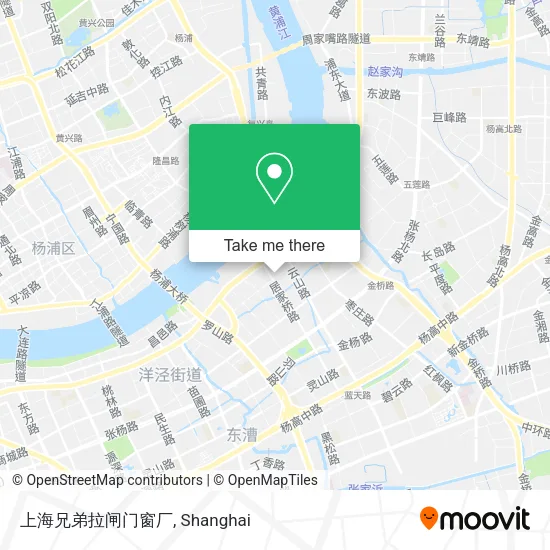 上海兄弟拉闸门窗厂 map