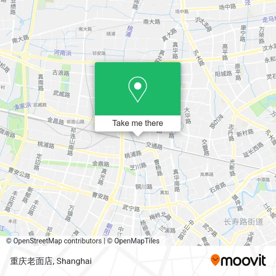 重庆老面店 map