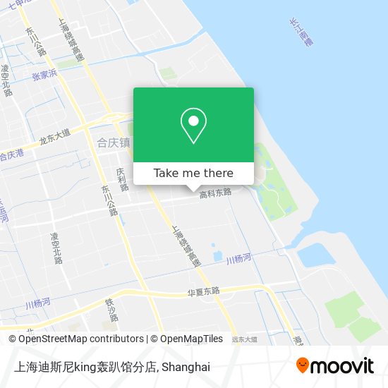 上海迪斯尼king轰趴馆分店 map