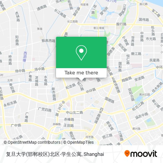 复旦大学(邯郸校区)北区-学生公寓 map
