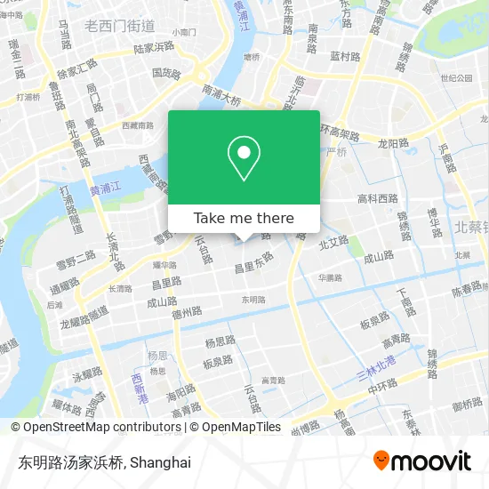 东明路汤家浜桥 map