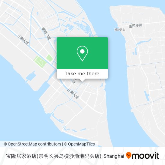 宝隆居家酒店(崇明长兴岛横沙渔港码头店) map
