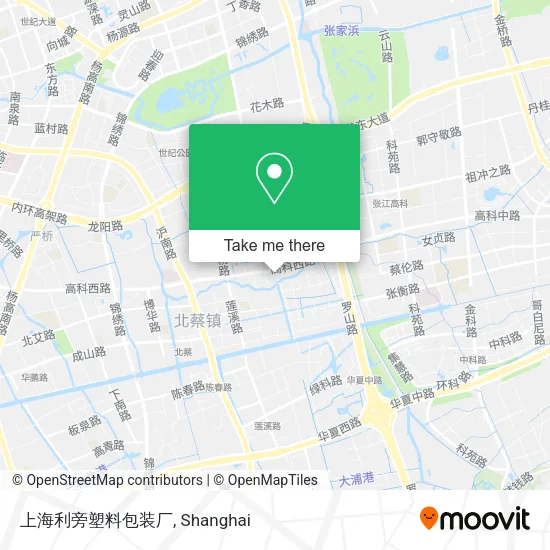 上海利旁塑料包装厂 map