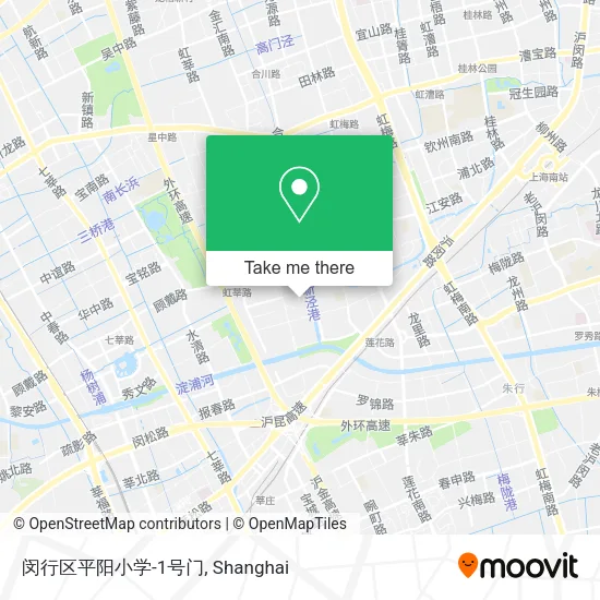 闵行区平阳小学-1号门 map
