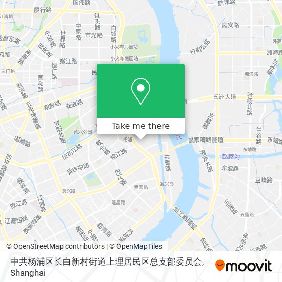 中共杨浦区长白新村街道上理居民区总支部委员会 map