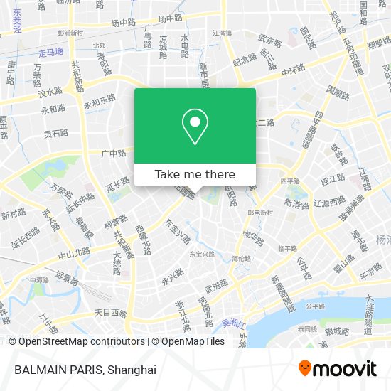 BALMAIN PARIS map