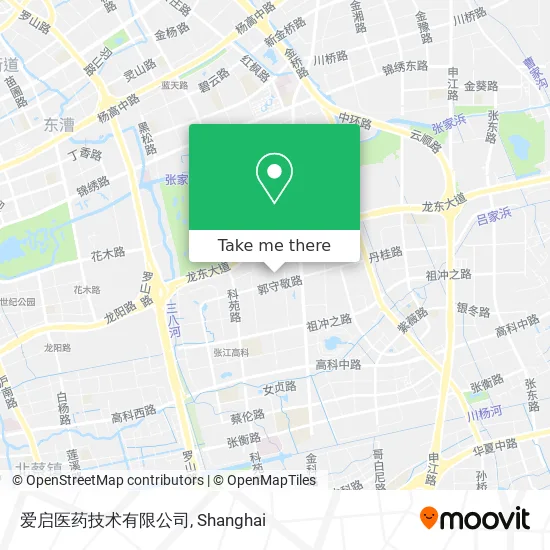 爱启医药技术有限公司 map