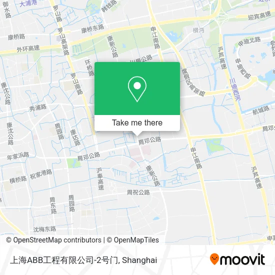 上海ABB工程有限公司-2号门 map