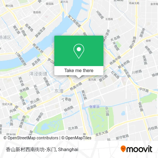 香山新村西南街坊-东门 map