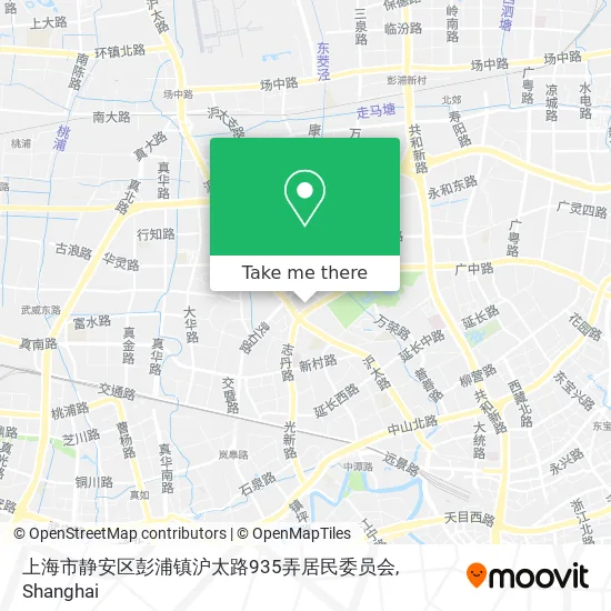 上海市静安区彭浦镇沪太路935弄居民委员会 map