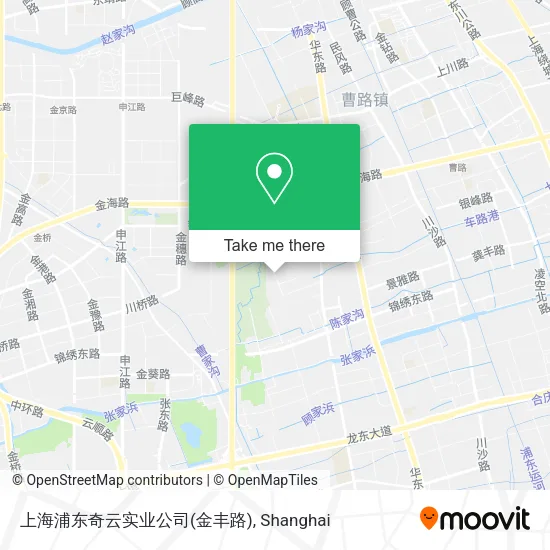 上海浦东奇云实业公司(金丰路) map