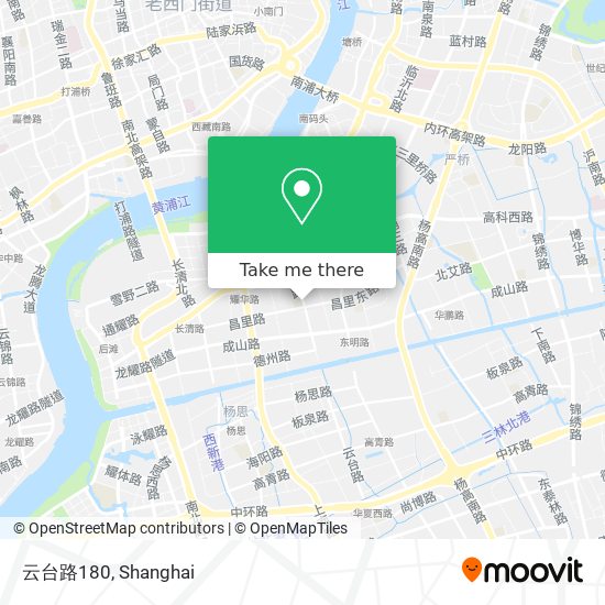 云台路180 map