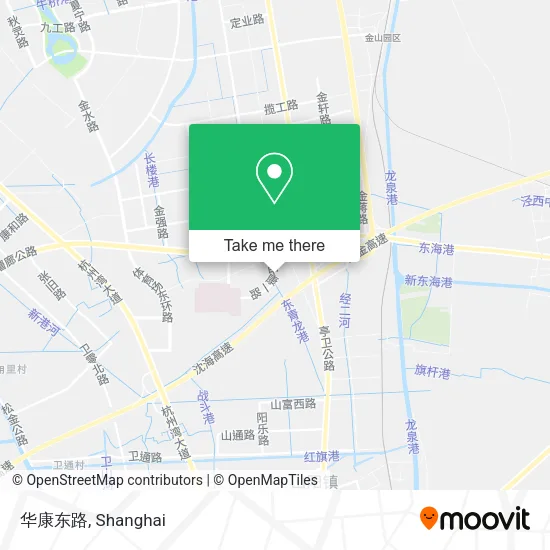 华康东路 map