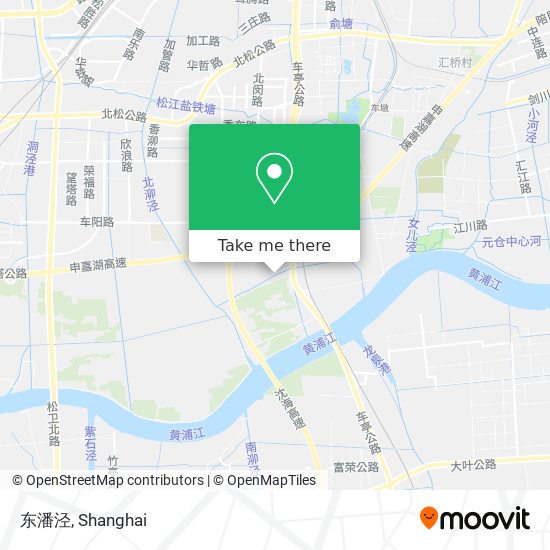东潘泾 map