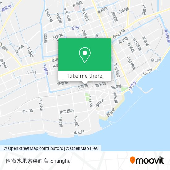 闽浙水果素菜商店 map