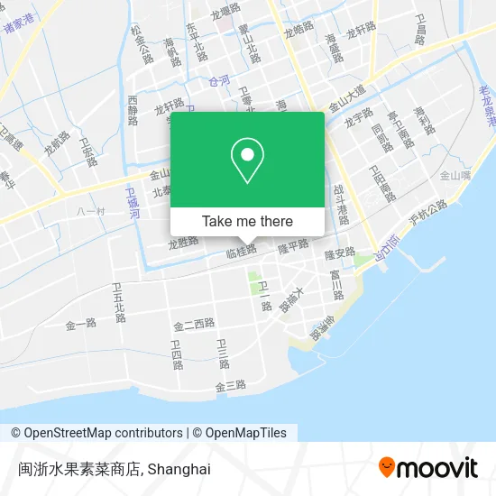 闽浙水果素菜商店 map