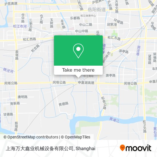 上海万大鑫业机械设备有限公司 map