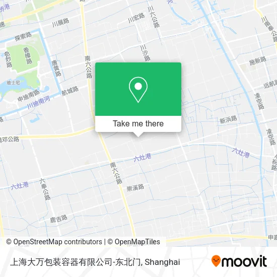 上海大万包装容器有限公司-东北门 map
